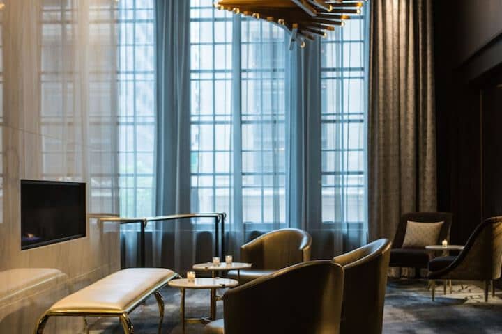 Lobby sitting area
